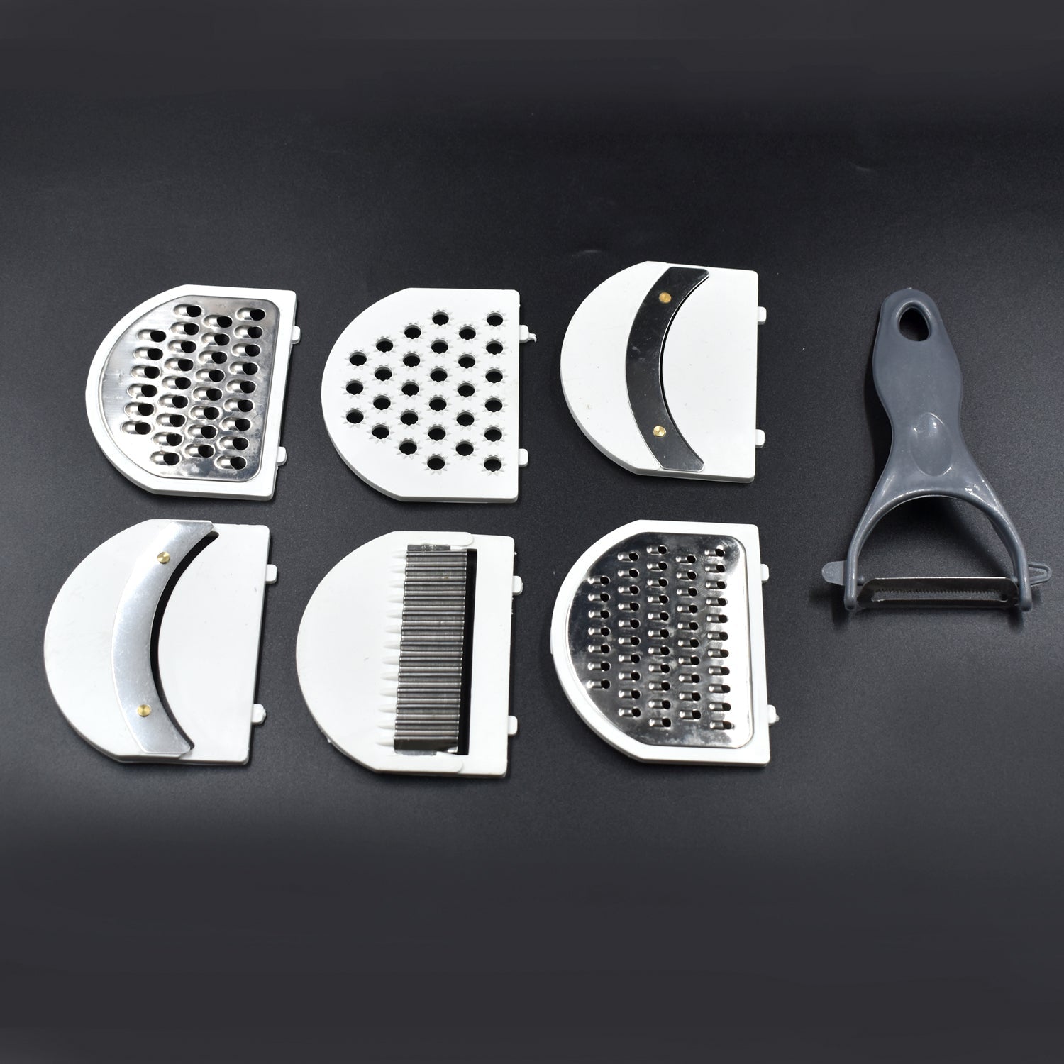 2214B Multifunctional Vegetable Fruits Cutter Shredder with Rotating Drain Basket (Brown Box) 2214B Multifunctional Vegetable Fruits Cutter Shredder with Rotating Drain Basket (Brown Box)